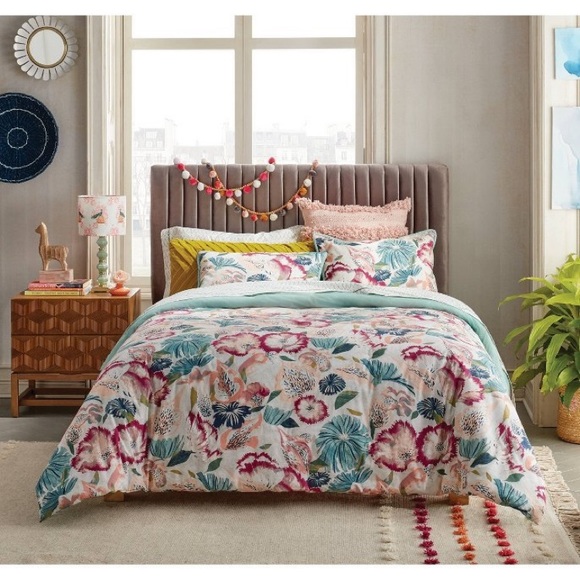 Opalhouse Bedding New Floral Comforter Set Fullqueen Poshmark